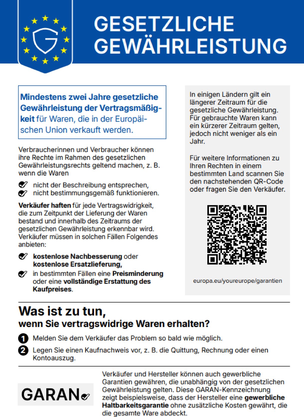 Gewaehrleistungs-Label-deutsch Gesetzliches EU-Gewährleistungslabel